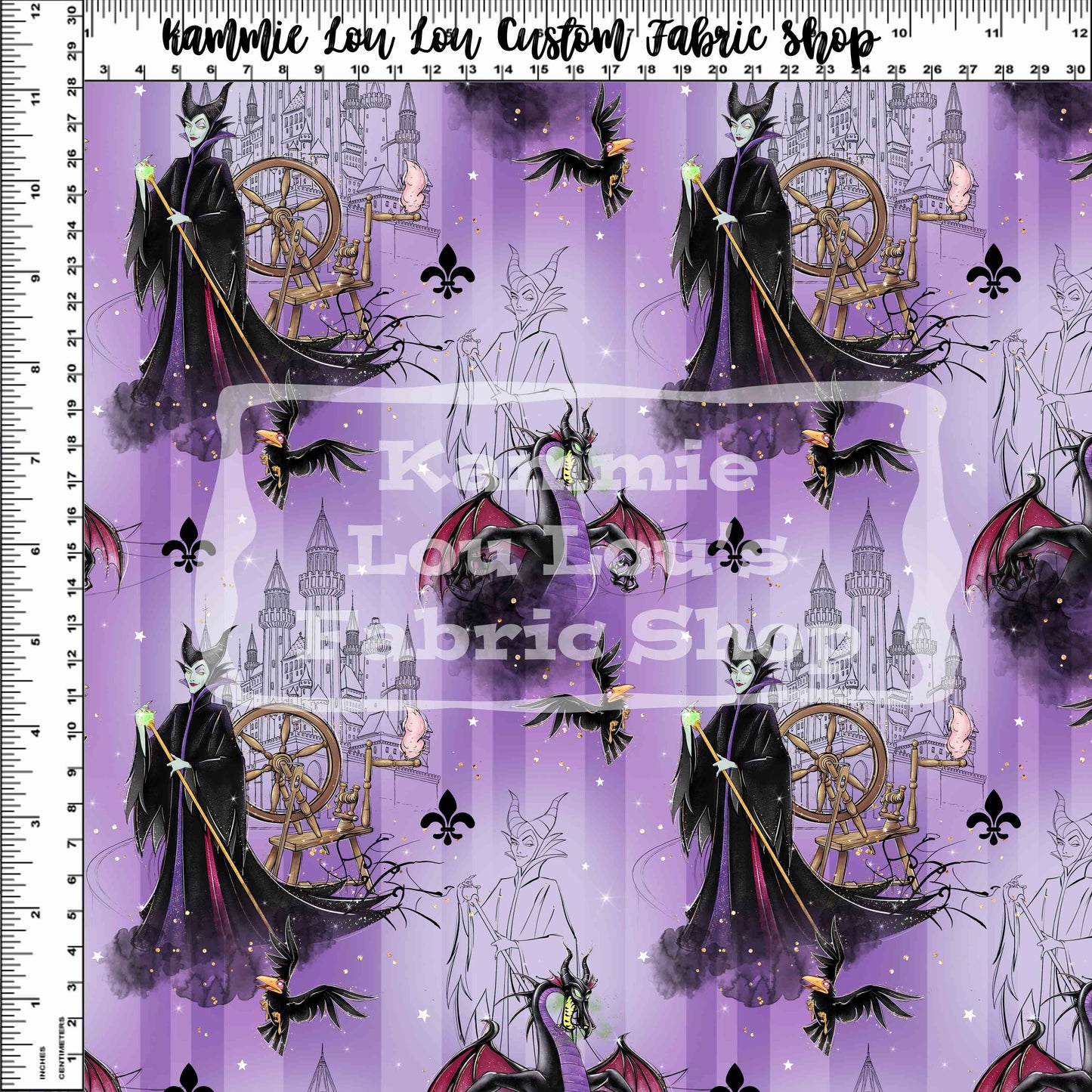 R119 Once Upon a Dream - EVIL SIDE - Purple Toss