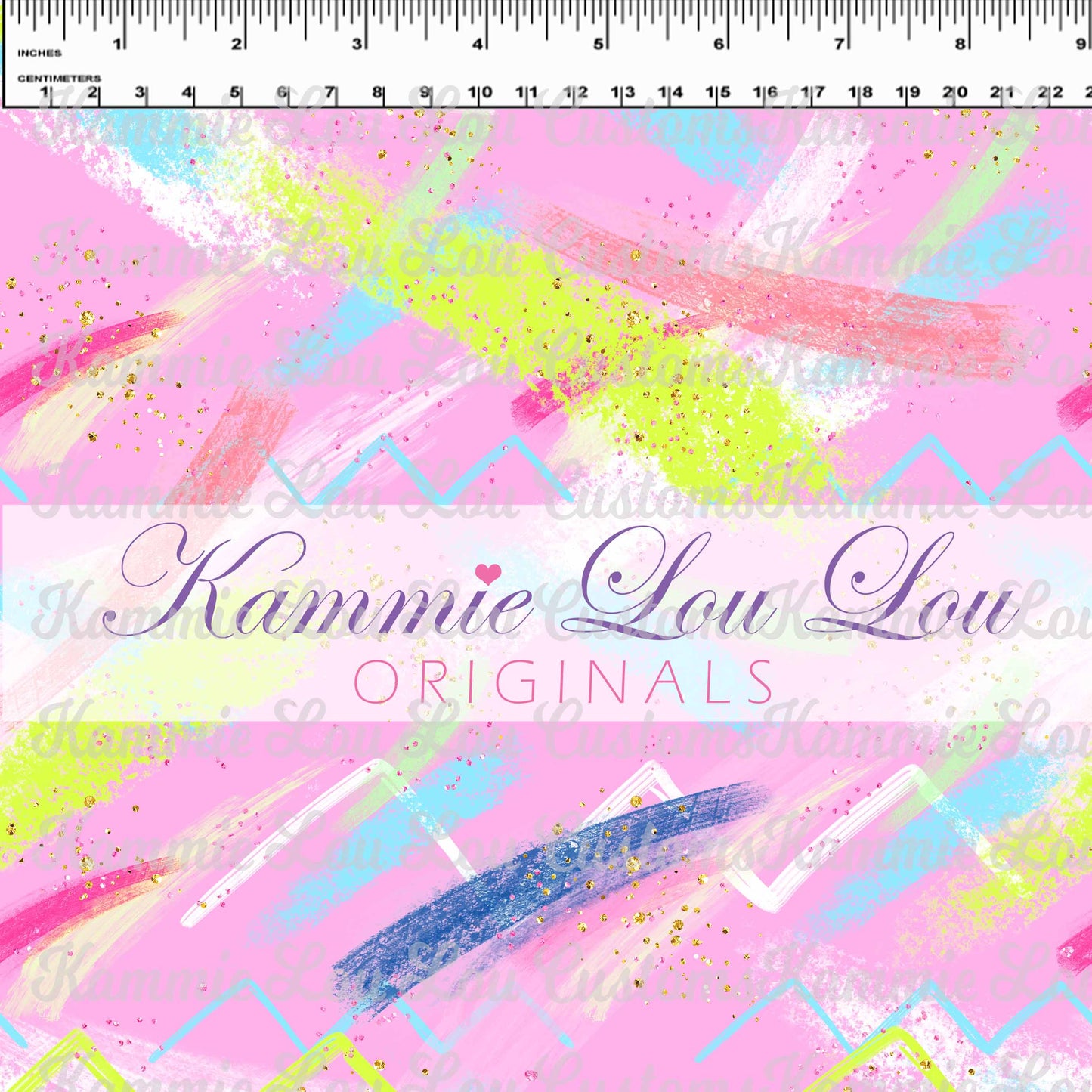 R119 Pool Party - Brushstroke Pink