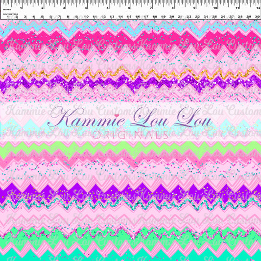 R119 Pool Party - Funky Chunky Stripes