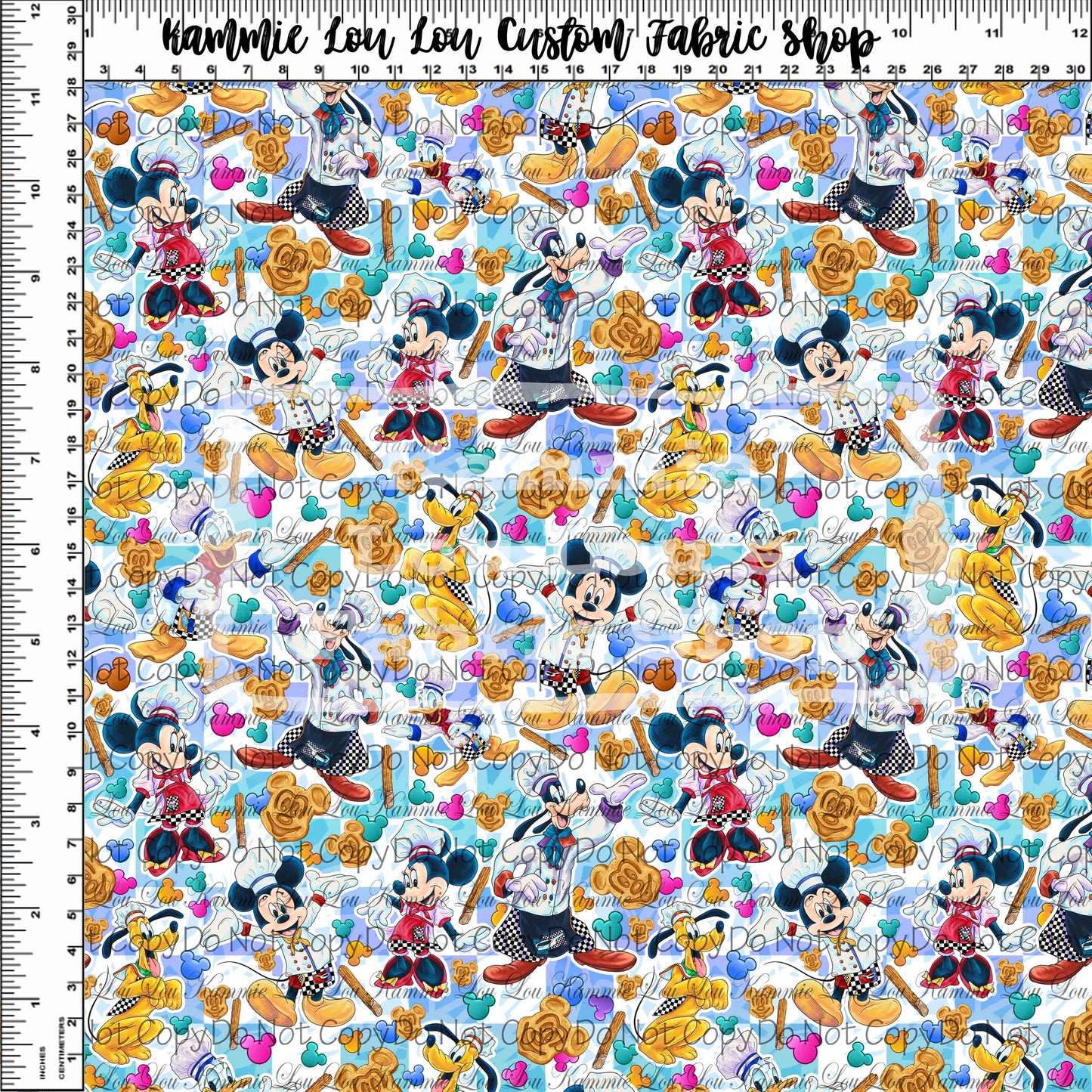 R119 The Chef's Place - Main Design - Small Scale - White