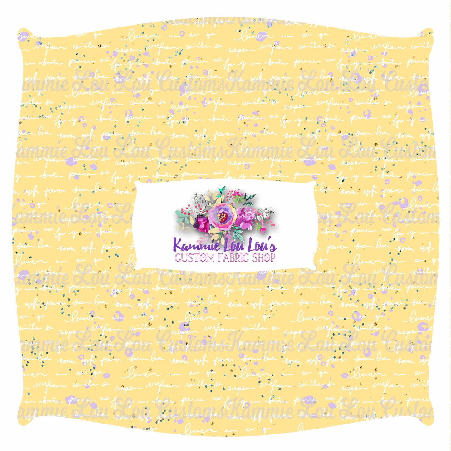 R120 - Flower and Garden - Yellow Coordinate