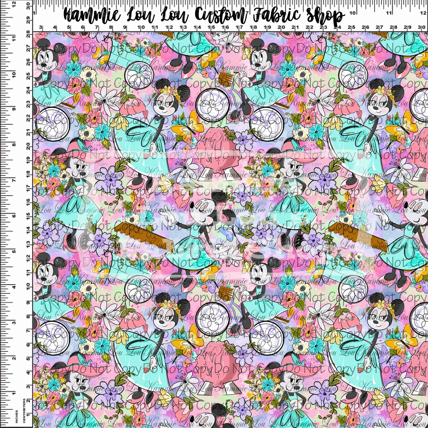 R120 - Flower and Garden - Main Toss - Small Scale - Pastel