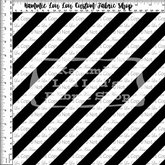 R120 - Ville De L'Amour - Hearts - Bias Stripes