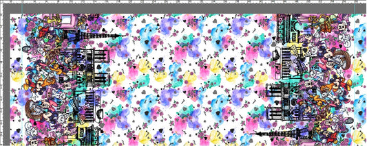 R120 - Ville De L'Amour - Double Border - White