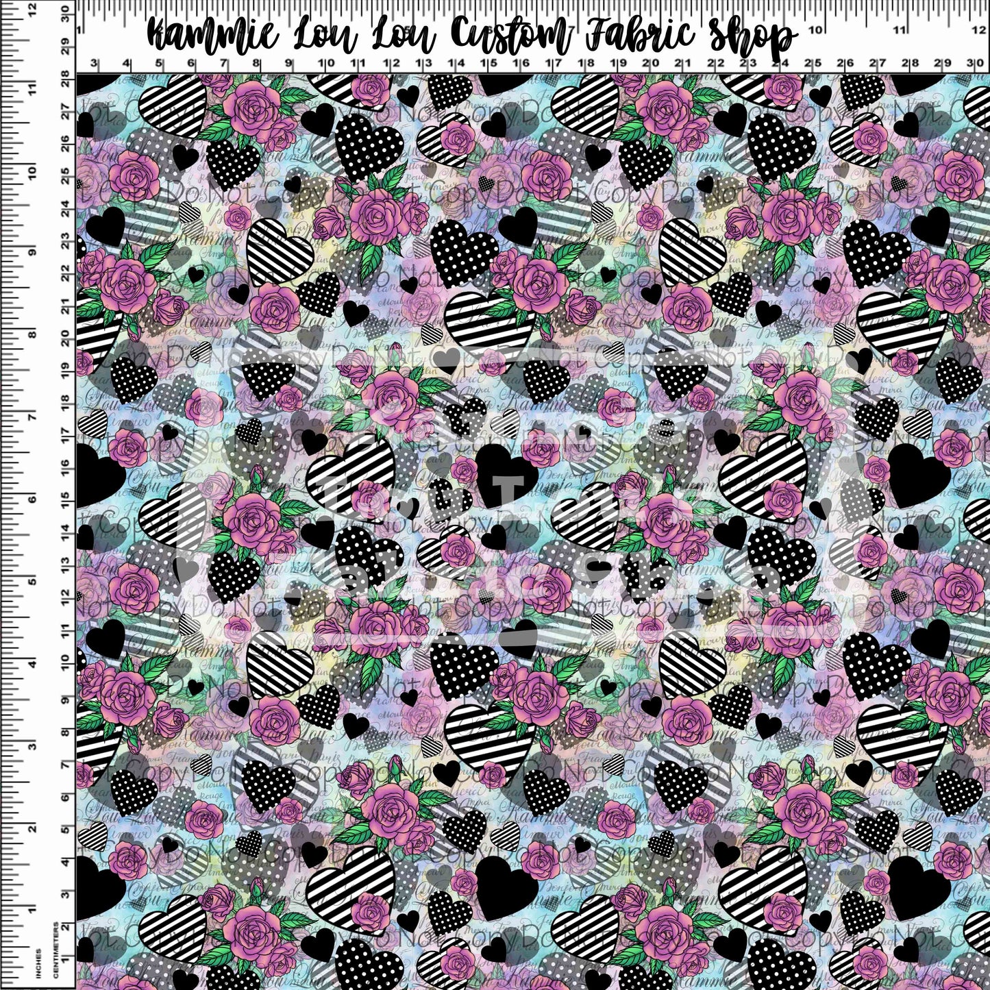 R120 - Ville De L'Amour - Hearts - Tiny Scale