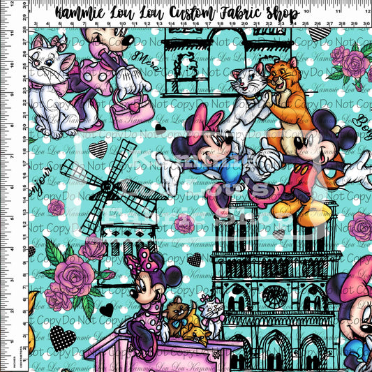 R120 - Ville De L'Amour - Main - Large Scale - Teal