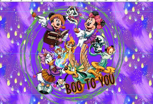 R121 - Boo to You - Panel - Purple - CHILD