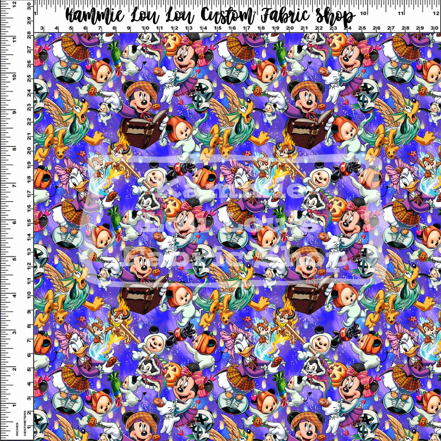 R121 Boo to You - Main Design - Small Scale - BLUE