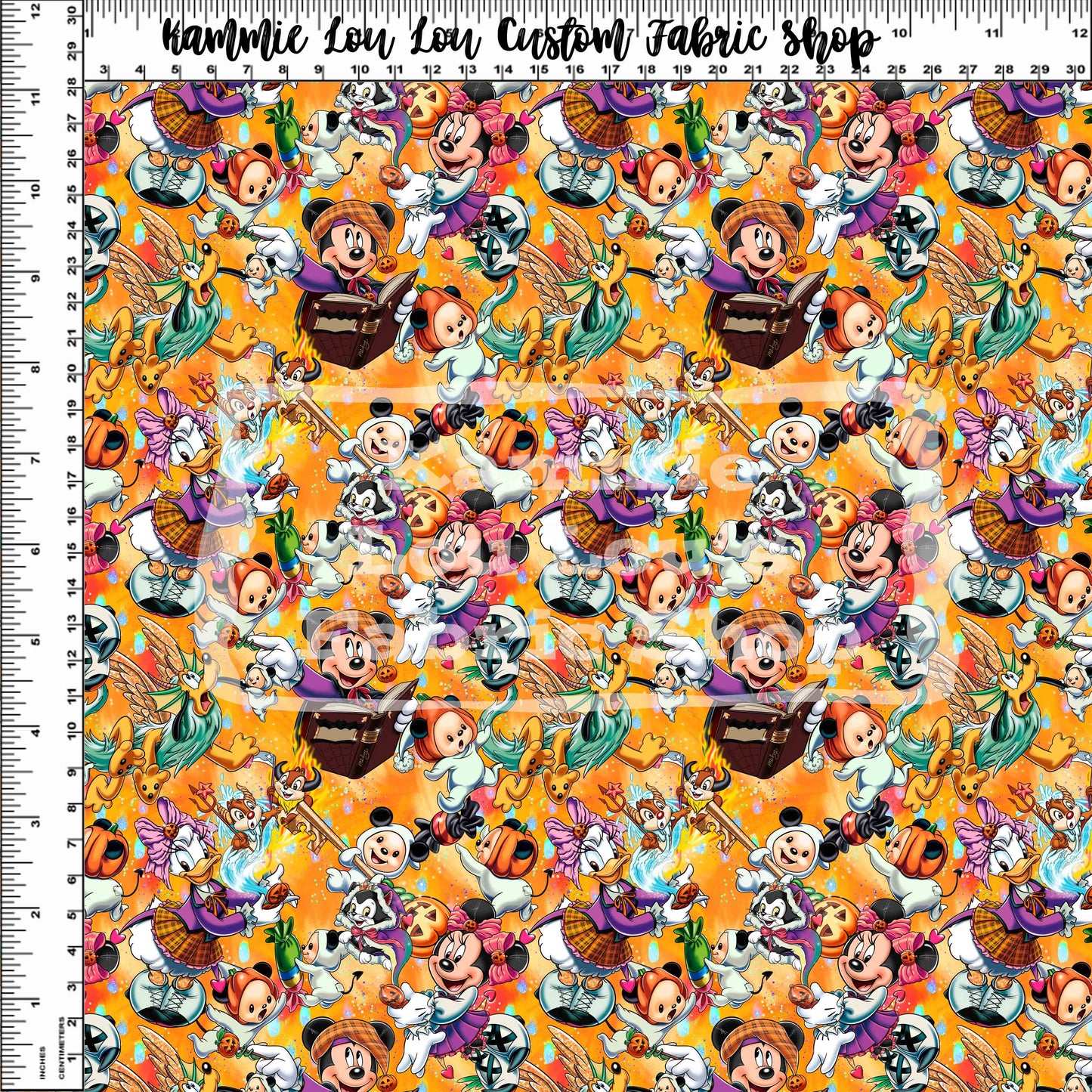 R121 Boo to You - Main Design - Small Scale - ORANGE