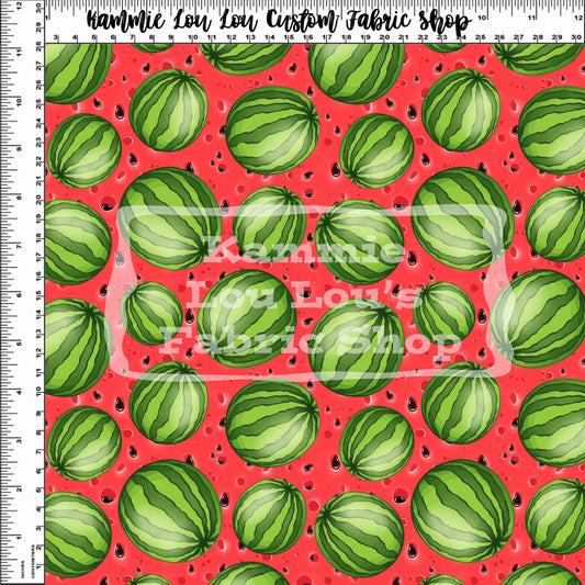 R121 Watermelon Delight - Red Whole Watermelon Toss