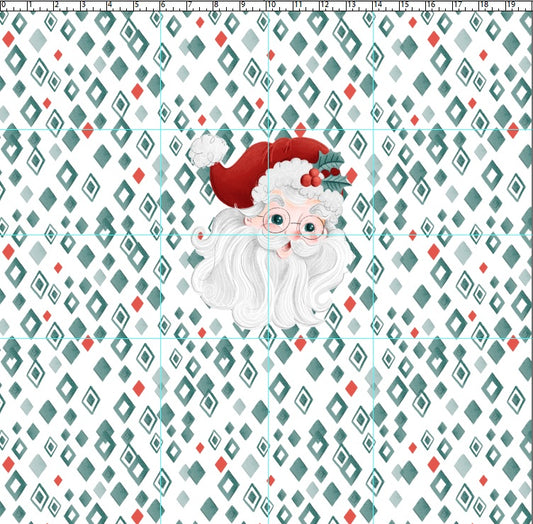 R122 - Gnome for Christmas - Santa Panel - CHILD