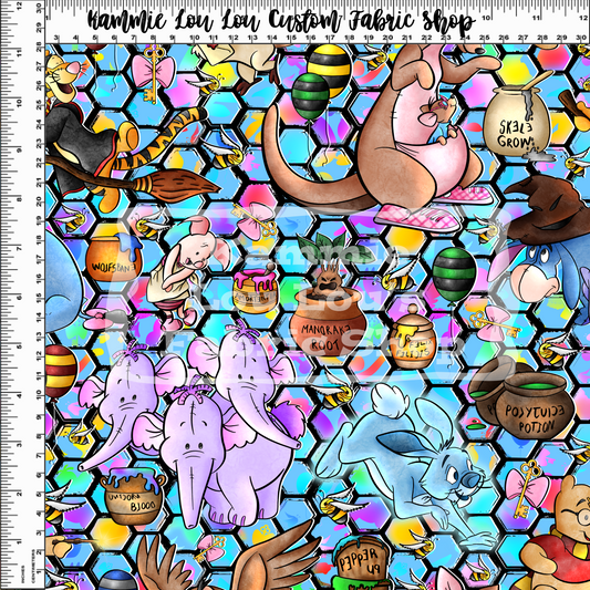 R123 Pooh Potter - PP BLUE