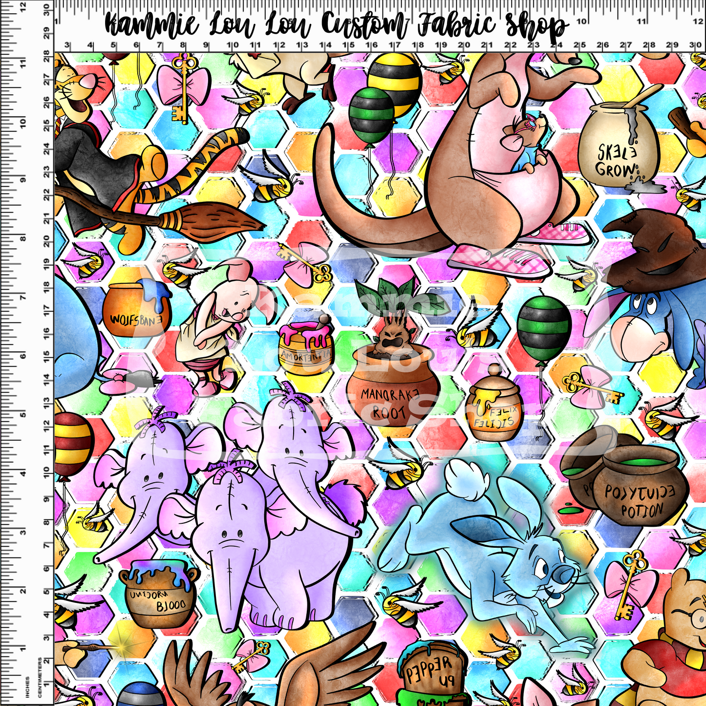 R123 Pooh Potter - PP COLOUR HEX WHITE