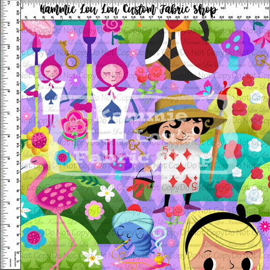 R123 Wonderland - Main Toss - Large Scale - Purple