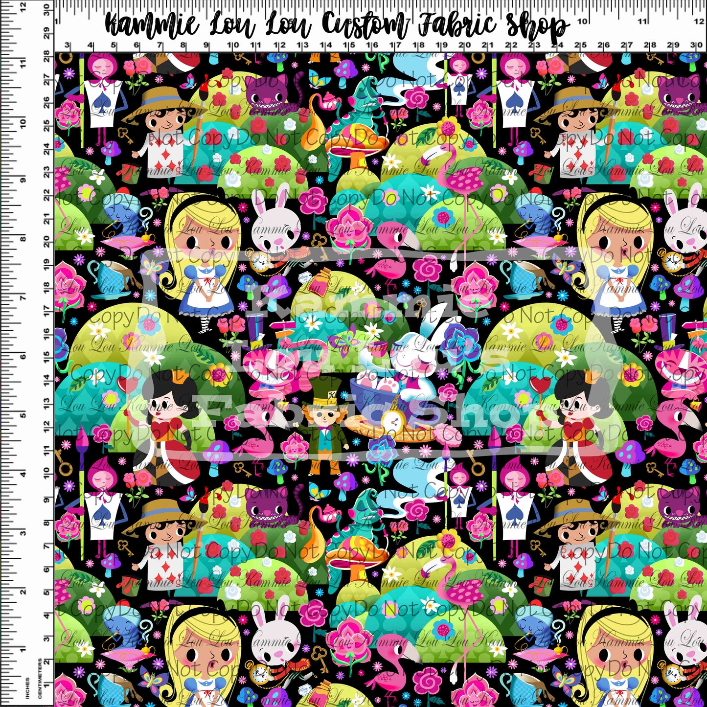 R123 Wonderland - Main Toss - Small Scale - Black