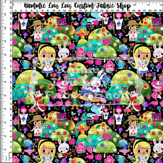 R123 Wonderland - Main Toss - Small Scale - Black