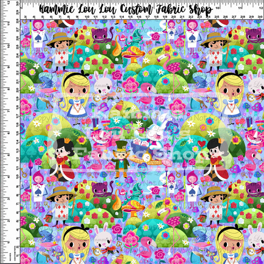 R123 Wonderland - Main Toss - Small Scale - blue