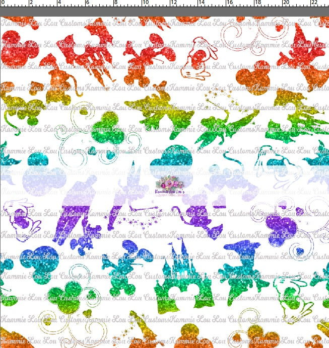 R124 : Magical Escape - Rainbow Magic - White