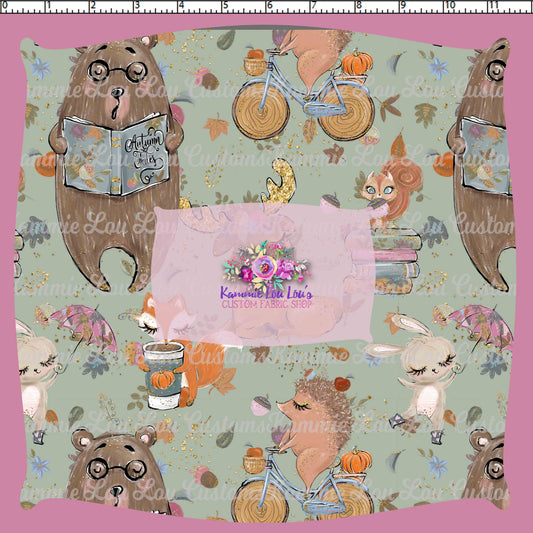 R124 Autumn Tales - Friends on Green