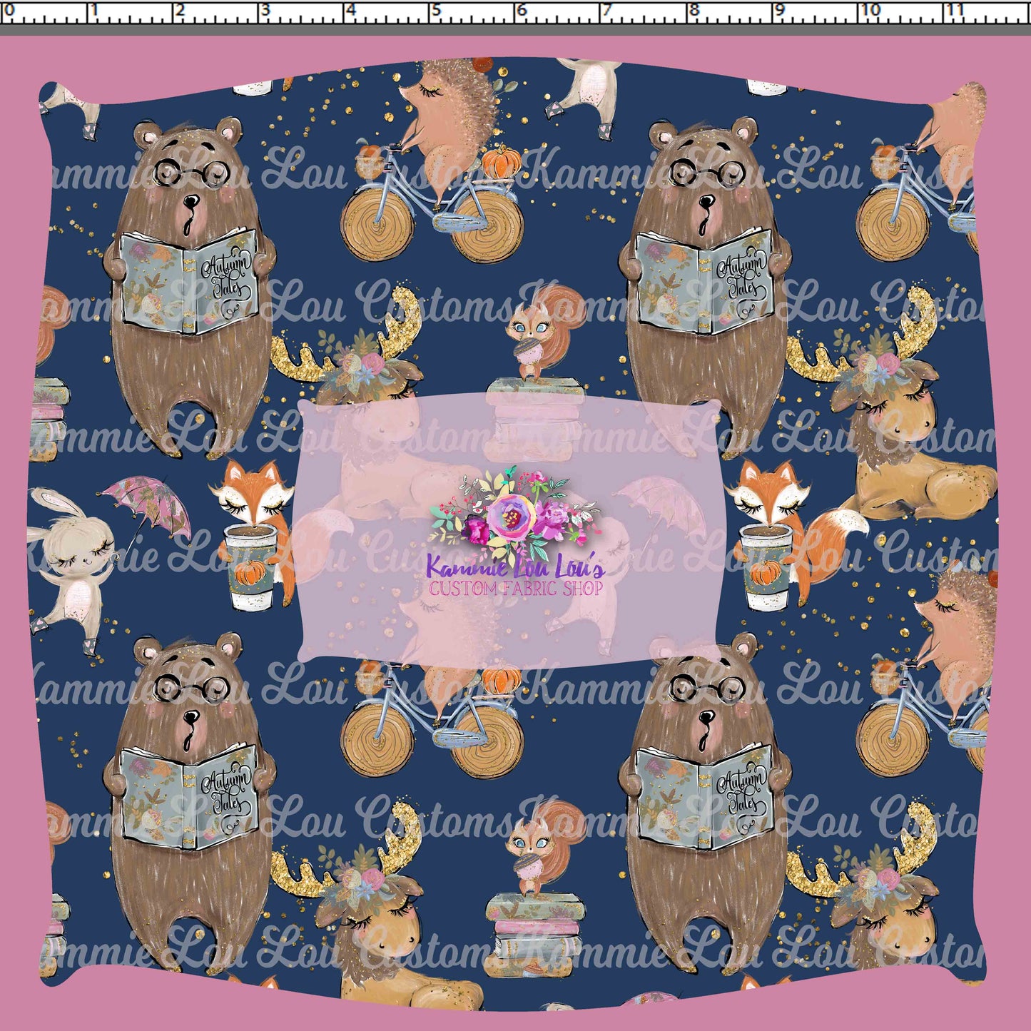 R124 Autumn Tales - Friends on Navy