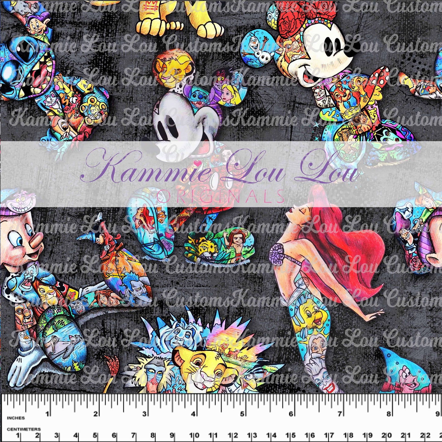 R124 Magic Art Finale - Main Character Toss - Charcoal