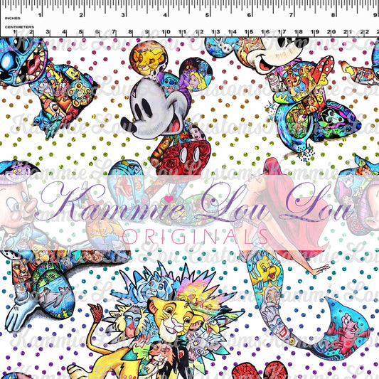 R124 Magic Art Finale - Main Character Toss - Confetti