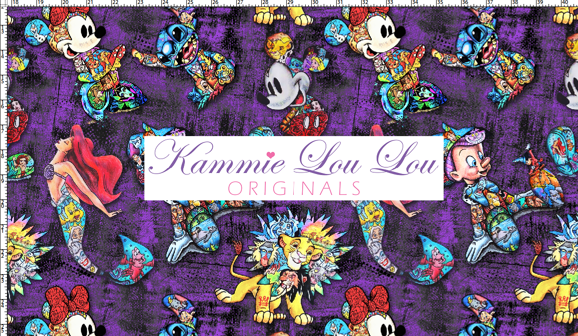 R124 Magic Art Finale - Main Character Toss - Purple