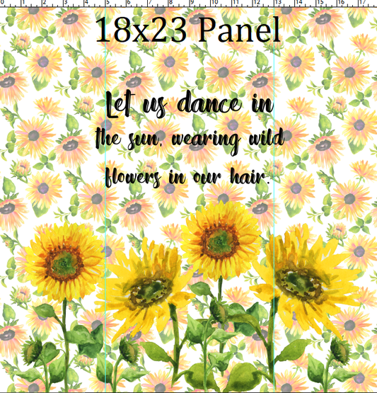 R124 Wildflowers - PANEL - ADULT - DANCE