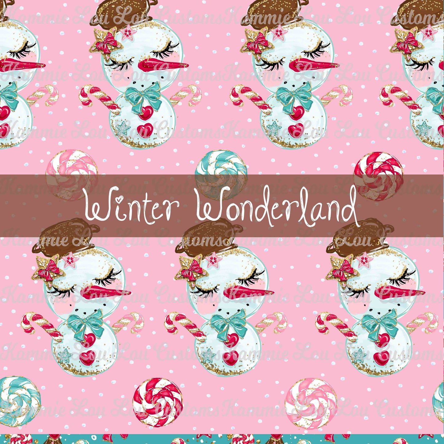R124 Winter Wonderland - Frosty Pink