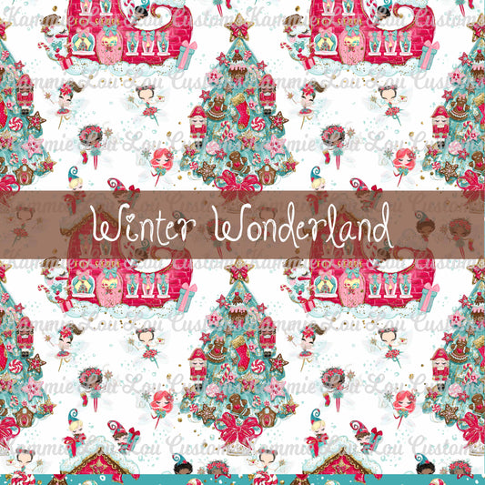 R124 Winter Wonderland - Tinseltown - White
