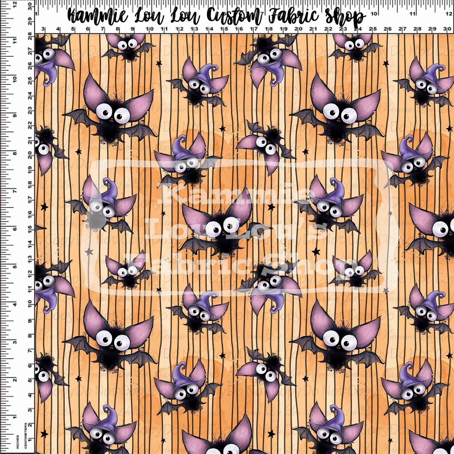 R125 Happy Halloween - Bats Orange