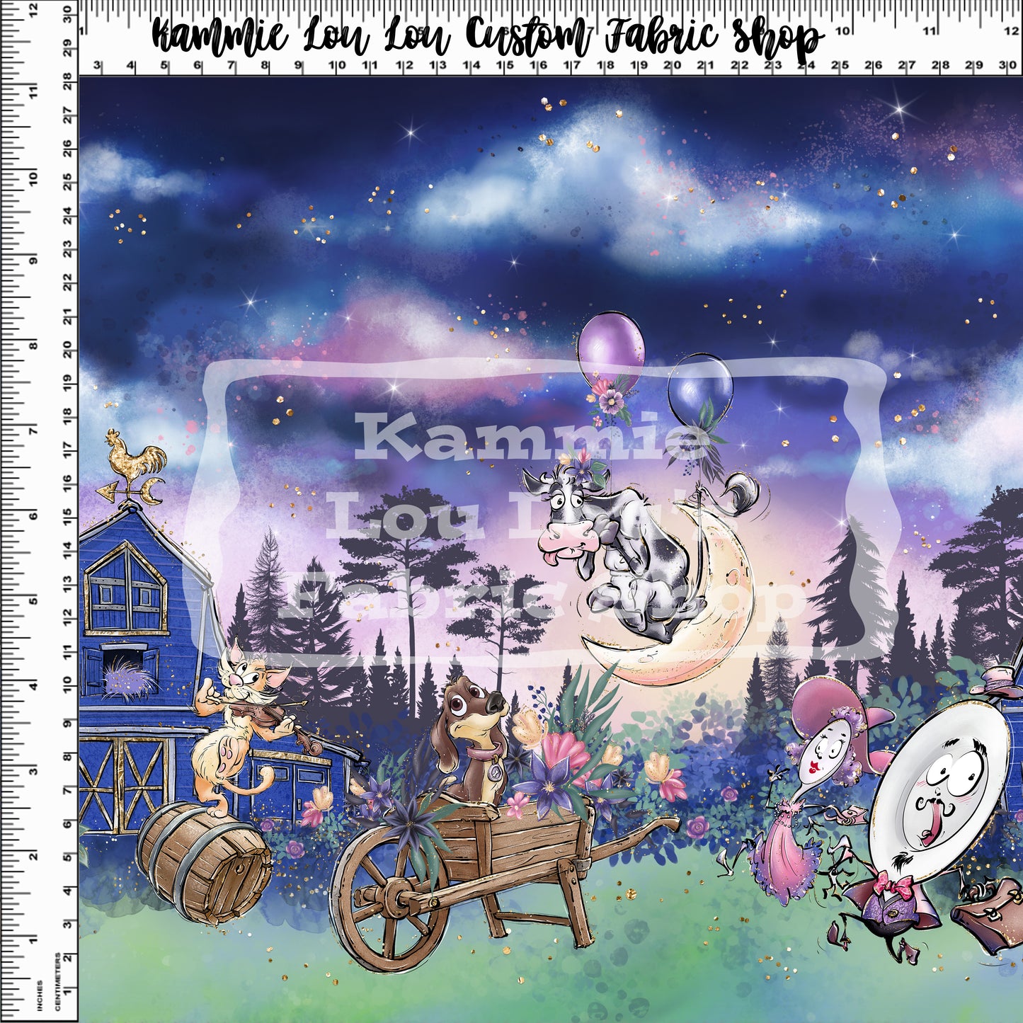 R125 Nursery Rhymes - Main Rows - Dark