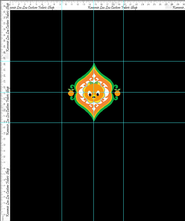 R125 : Tiki Bird - Panel - ADULT - #2 - Black