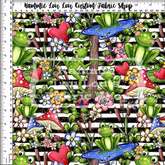 Frogs in the Garden - Main Toss - Regular Scale