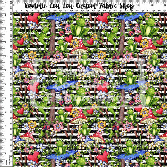 Frogs in the Garden - Main Toss - Small Scale