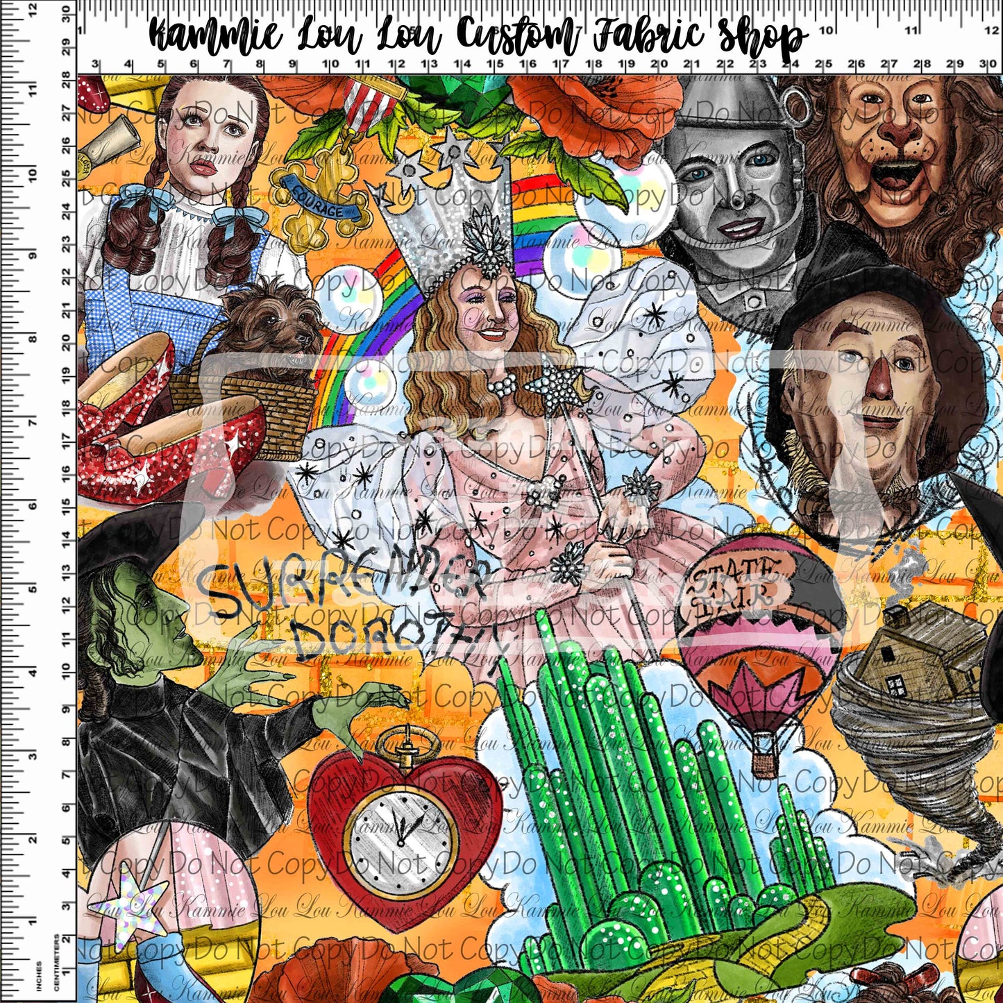 R126 Journey to Oz - Main Sketch Toss - Regular Scale