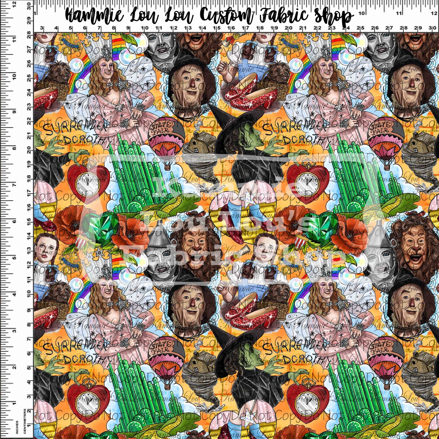 R126 Journey to Oz - Main Sketch Toss - Small Scale