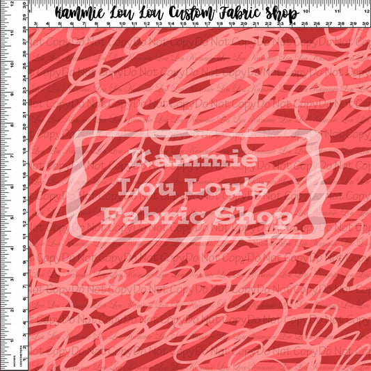 R127 Super Super M - Scribbles - Red