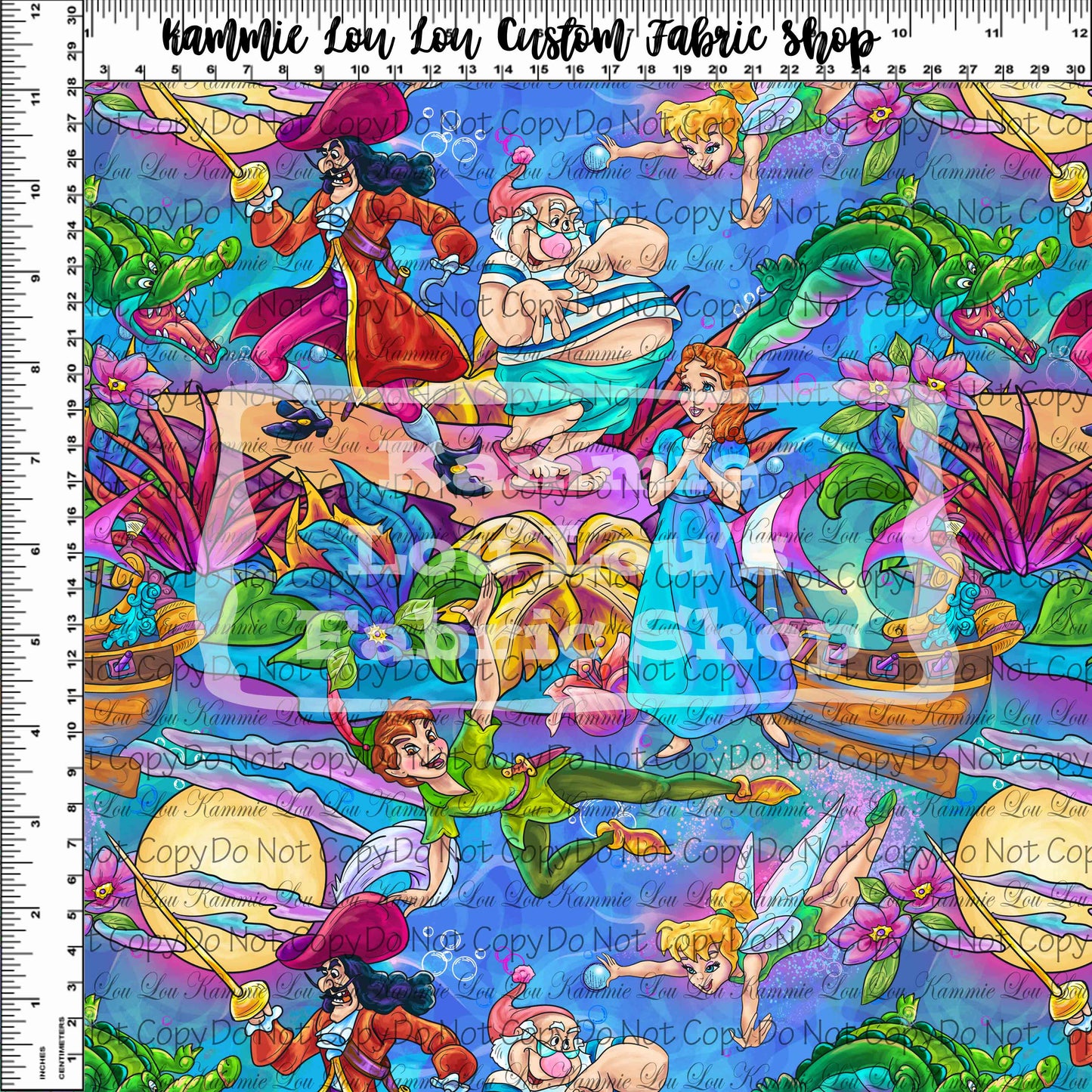 R128 Hook & The Gator - Main - Regular Scale - Blue