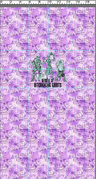 Grim Grinning Ghosts - Panel - CHILD - Purple