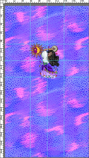 Locked Away - Panel - CHILD - Purple