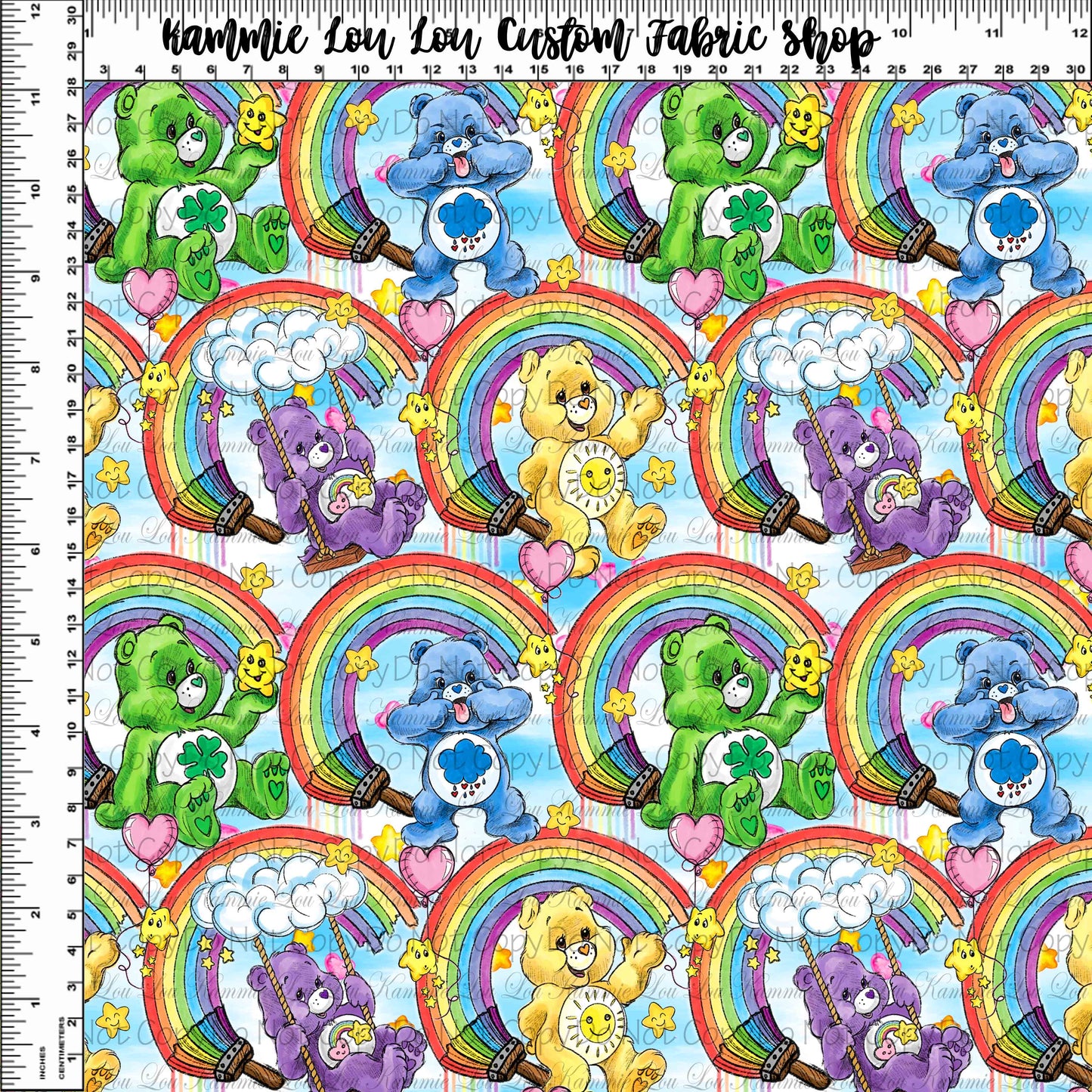R115 - Loveable Bears -Rainbow Arches
