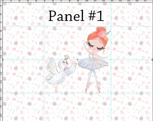 R108 Tiny Dancer Finale - Dancer Panels - Panel #1 - Red Head (18x23)
