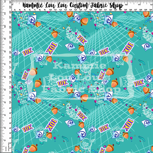 Special Pre-order Run for the Castle - Marathon - Cheers to 30 Years - 10K Event Toss Coordinate