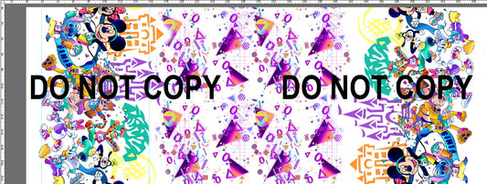 Special Pre-order Run for the Castle - Marathon - Cheers to 30 Years - Double Border - Characters - White