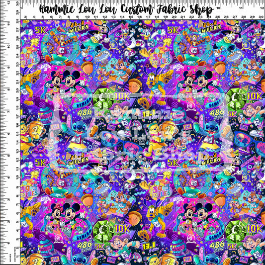 Special Pre-order Run for the Castle - Marathon - Cheers to 30 Years - Purple Toss - Small Scale