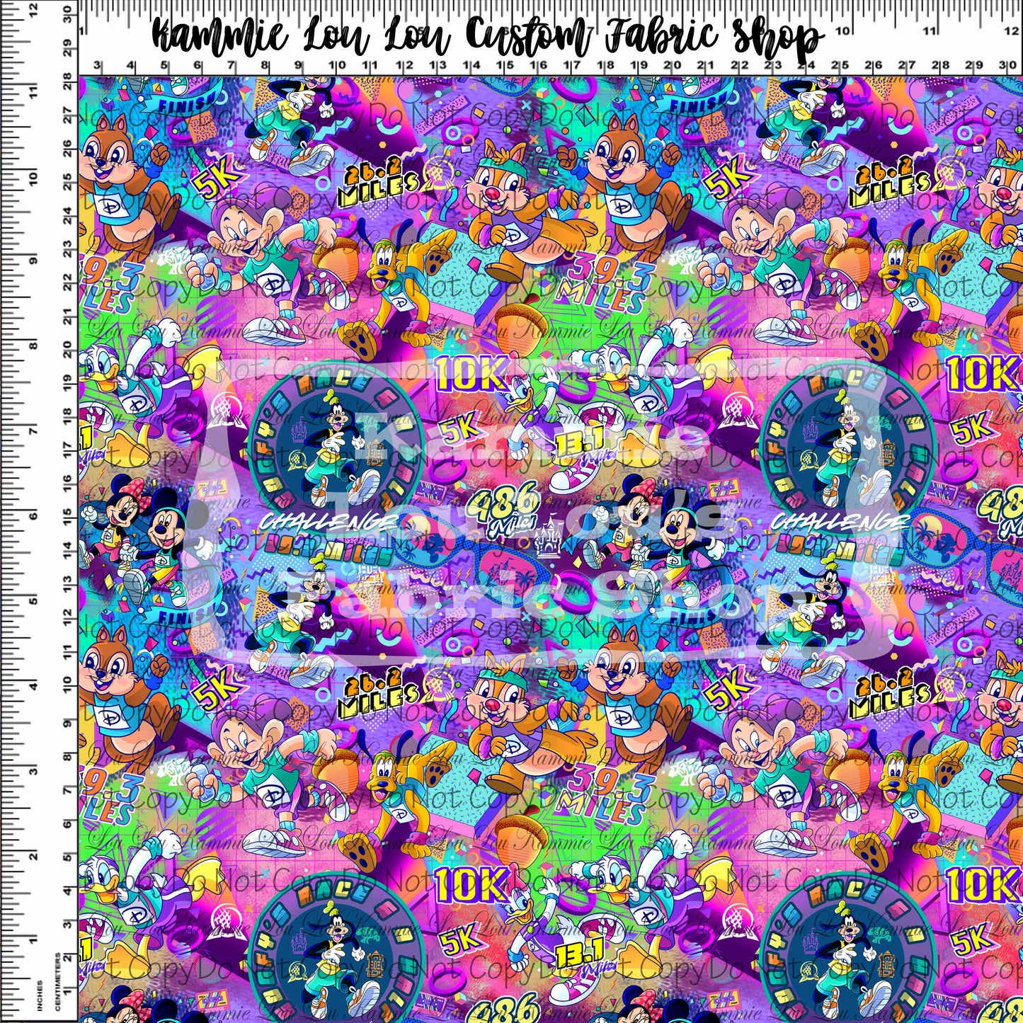 Special Pre-order Run for the Castle - Marathon - Cheers to 30 Years - True to Theme - Toss - Rainbow - Small Scale