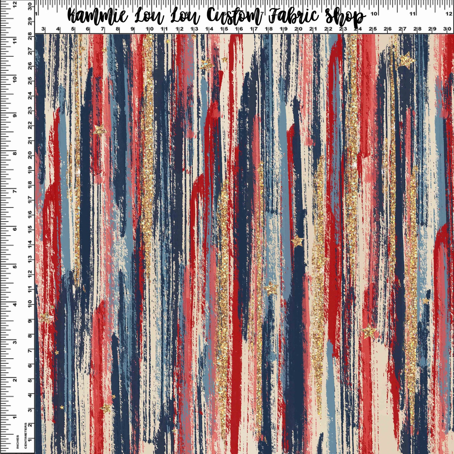 R112 Grand Old Flag - Brush Stripes