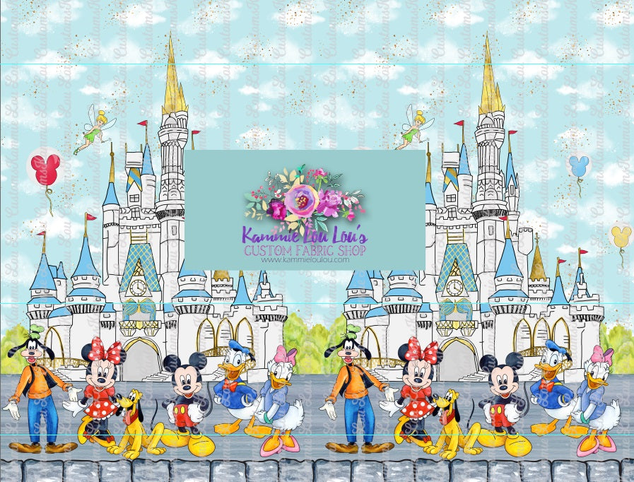 R124 : Magical Escape - Fab 5 Character Border