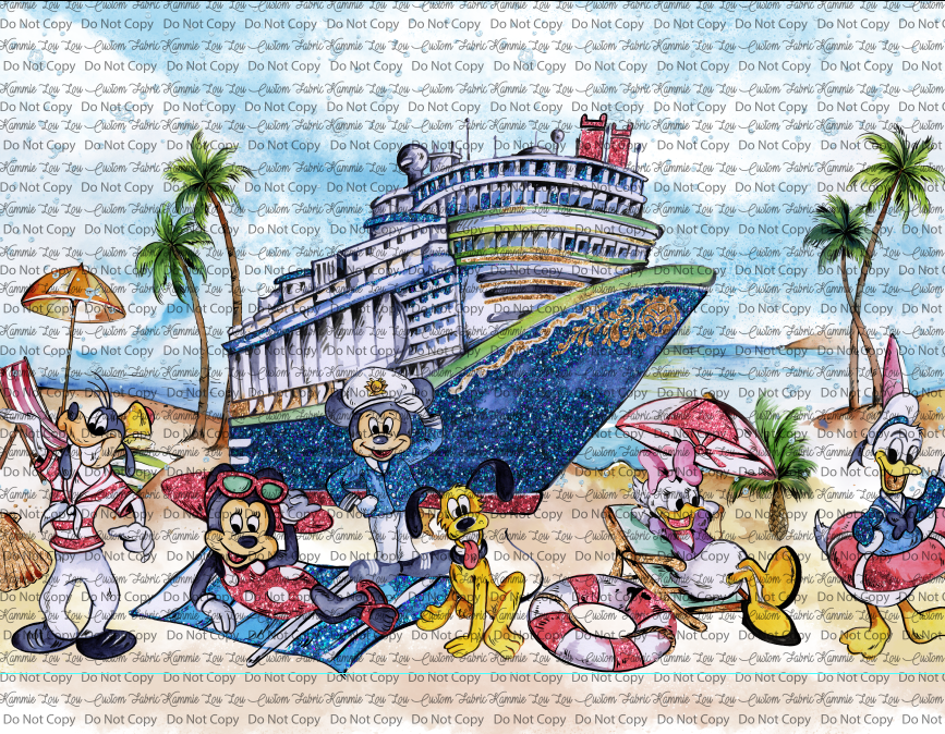 R118 Sail the Magic Seas - Double Border